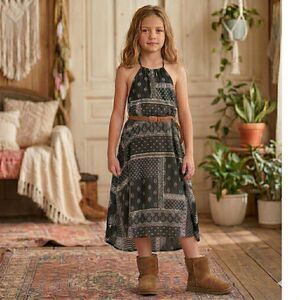 Cute Outfit Dress is 6, Shoes are 13 comes with belt, summer outfit Girls 6/7